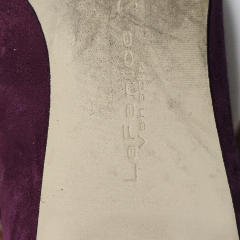 La Fenice Avery Violet Flats- Size 7.5 Orig Box Included - Picture 7 of 10